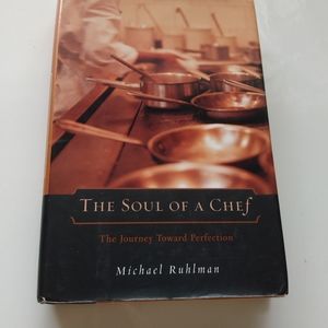 The Soul of a Chef by Michael Ruhlman Book Novel Journal Kitchen Cookbook